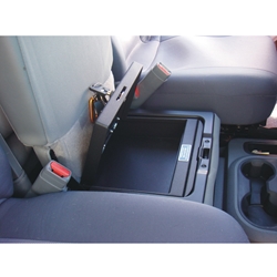 Shown installed in vehicle - open